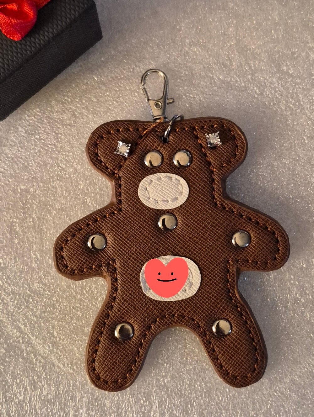 9/9 TODAY DIAMONDSx2 The Teddy Bear Keychain Bag Charm